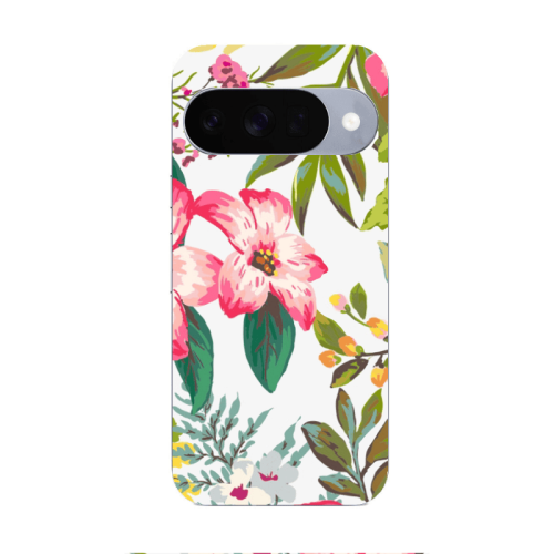 Google Pixel 10 Red laves Transparent Silicone TPU Θήκη